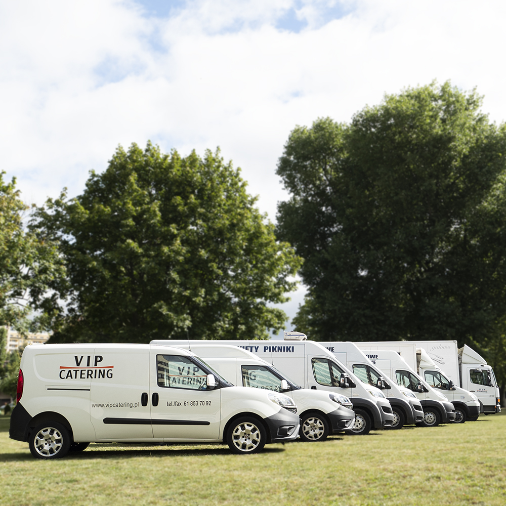 Własny Transport Firmy Vip Catering z Poznania